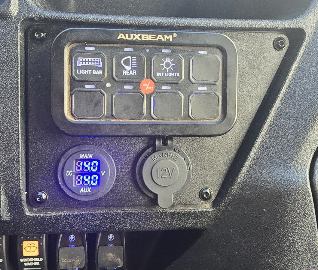Honda Pioneer 1000 | AuxBeam Power Mount