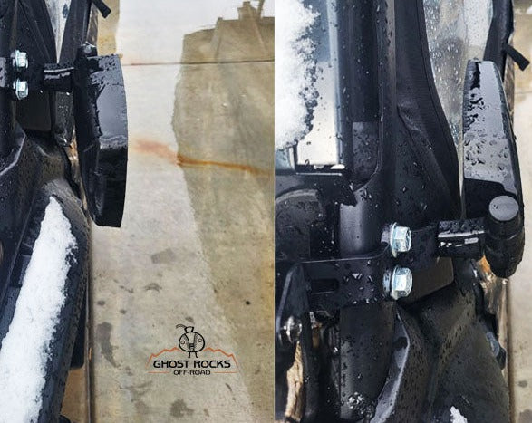 Honda Pioneer 1000 | HSD-Mirror Bracket | Made For Honda Fabric Soft Doors