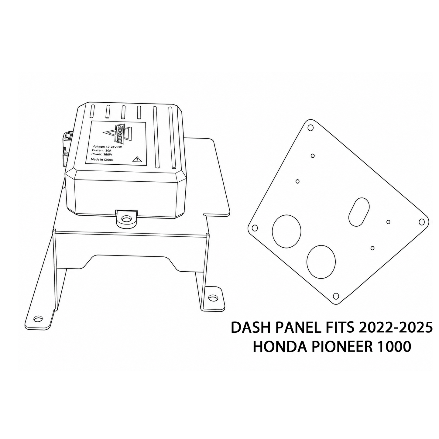 AUXBEAM POWER MOUNT