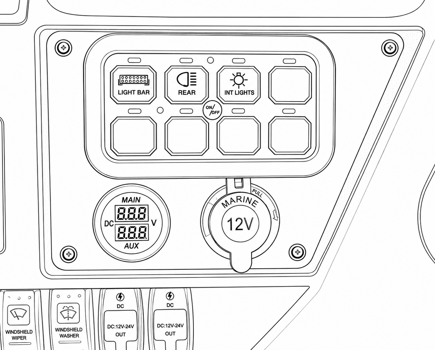 DUAL BATTERY MASTER INSTALLATION KIT